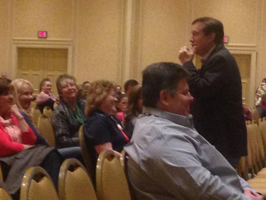 ulyssesfarmwife's tweet photo. @sueteach40 enjoying the morning keynote speaker Dr. Dale Henry at #FBFusion http://t.co/NdS1TcnG5b