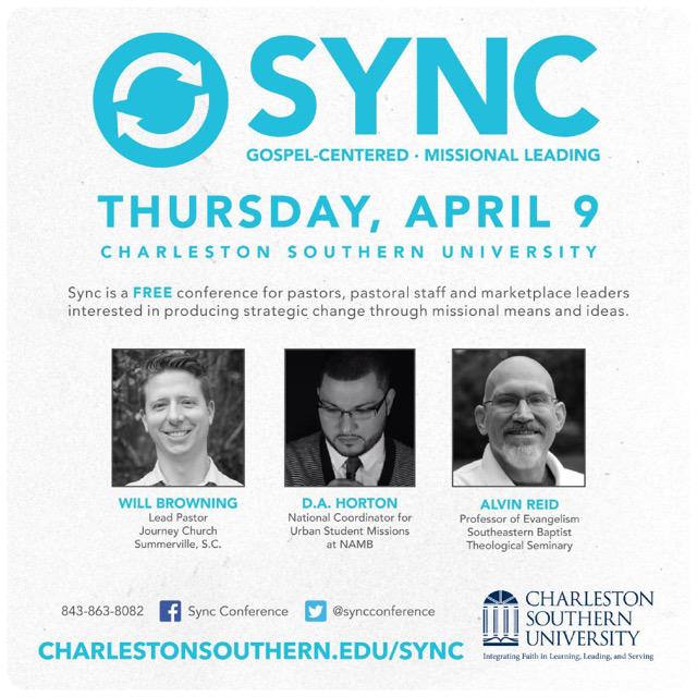 SYNCConference's tweet photo. Email bbolick@csuniv.edu to register! You don't want to miss @alvinreid @da_horton @Willbrowning @Jonathanddavis http://t.co/pgbUYBKwFL