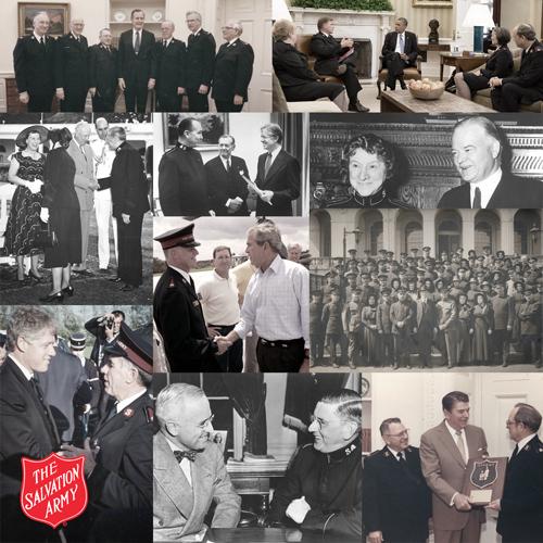 We give thanks to all presidents,past &amp; present, who have led our country &amp; supported the work of The #SalvationArmy!