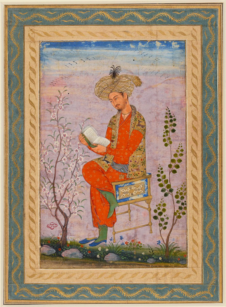 britishmuseum's tweet photo. Born #onthisday in 1483: Babur, the first Mughal Emperor http://t.co/LM1wvQ5g5u http://t.co/xlgJqMrepF