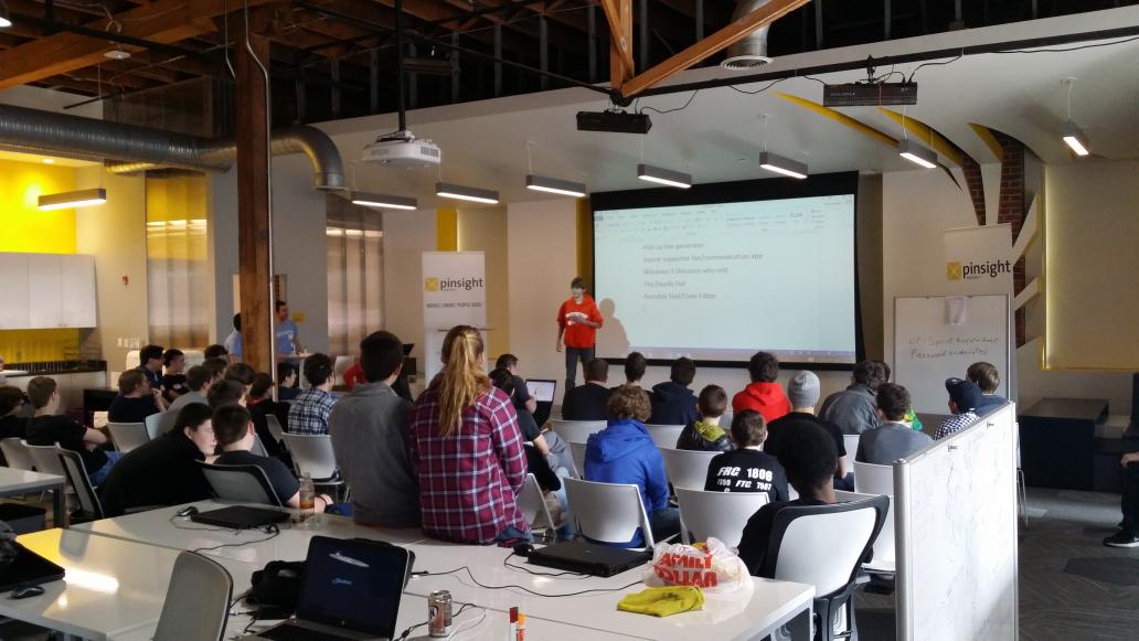 KWhitacker's tweet image. CodeDay Kansas City has began. 24 hours of students coding. #CodeDayKC @Sprintaccel @ CodeDay