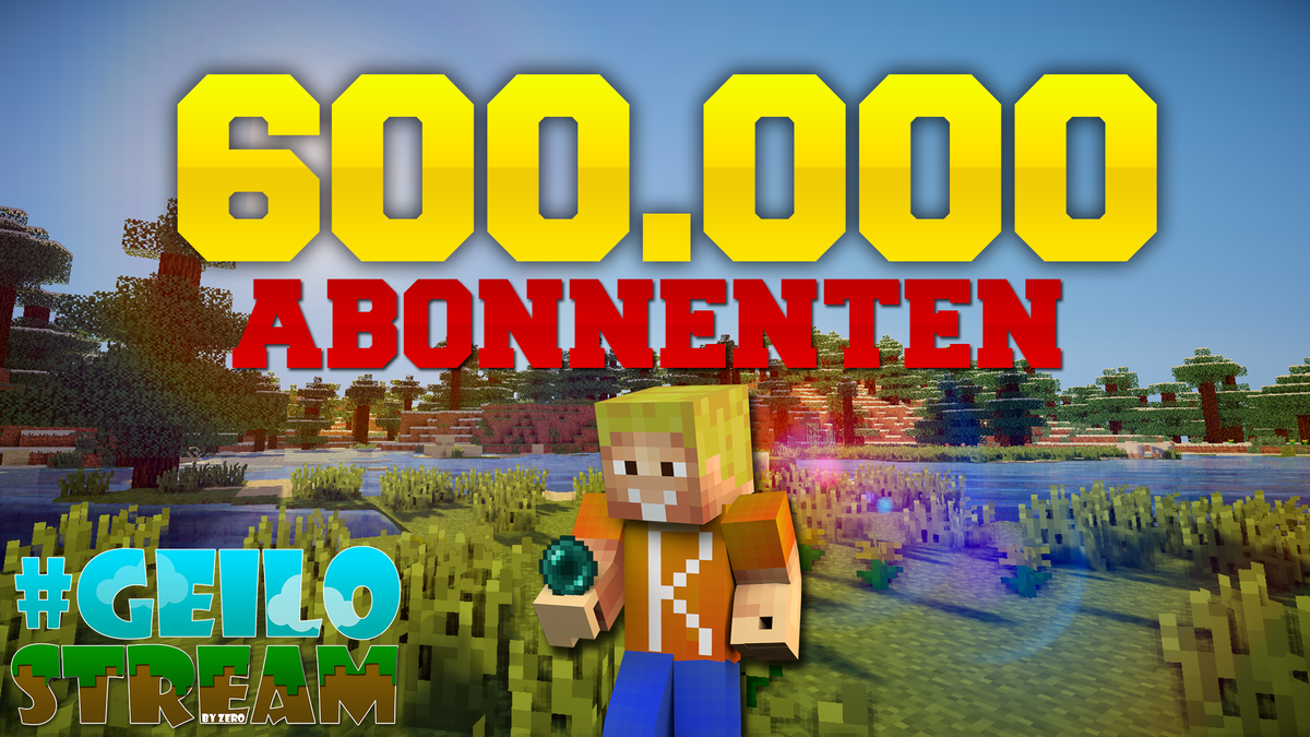 DesingsZero's tweet photo. #geilostream @LPmitKev hat nun die 600.000 Abonnenten http://t.co/JUDI3LtlZL