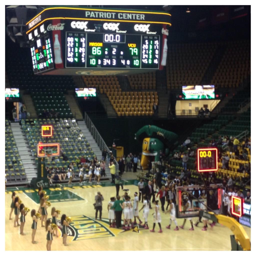 MasonMBB's tweet photo. Congrats to @MasonWBB for opening #MasonHC with a win over VCU. Next up, Richmond at 4 pm. #WeAreMason http://t.co/ZkGPwP7KRy