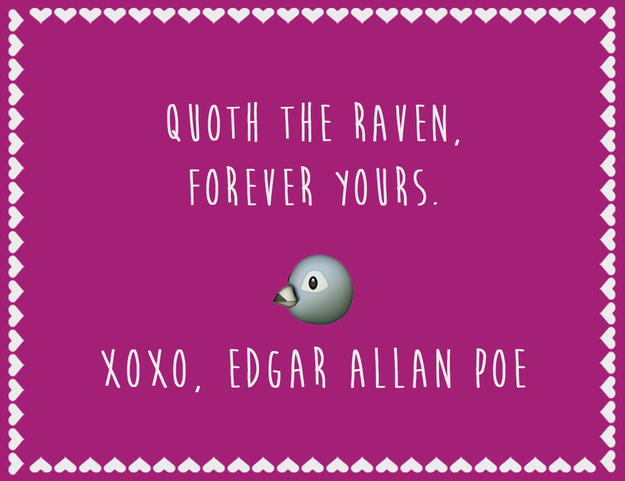 BuzzFeedBooks's tweet photo. 16 Hilarious Literary Valentine’s Day Cards http://t.co/g1LbS50Icf http://t.co/OC8FBLb0DB