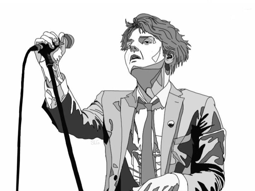 Sofia_in_4C's tweet photo. Can't stop, won't stop drawing @gerardway
#mahmainman #gerardway http://t.co/jNsyG7lINt