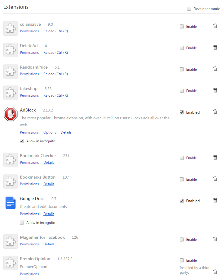 kloudseption's tweet photo. @ChromiumDev @googlechrome @google @googledevs I keep getting plugins randomly that put ads on my screen all the time http://t.co/YnfbkVYDqR