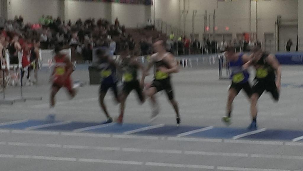 GDCrusaders's tweet photo. Indoor T&F: Evan Lexo takes 1st Place in the MIAA D4 55m Championship in Boston! #recordFast http://t.co/2A7pXXYAPj