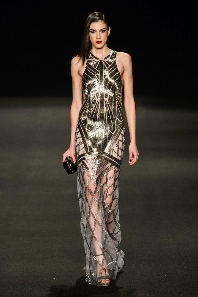 FashionweekNYC's tweet photo. Beautiful Dresses from the @M_Lhuillier Monique Lhuillier Fall 2015 Collection #NYFW http://t.co/f7bdjoT957