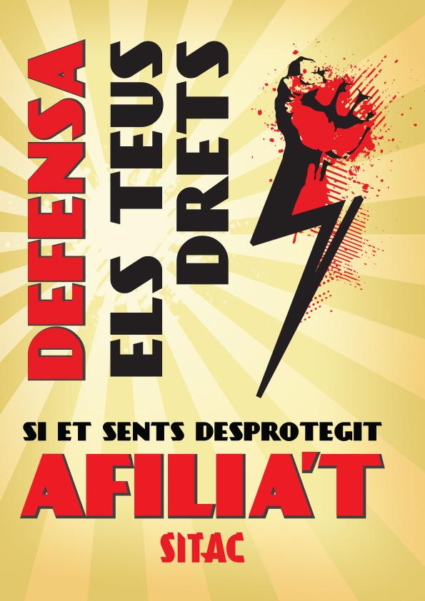 SitacSitac's tweet photo. Defensa els teus drets!!! http://t.co/CIngxXdHhQ