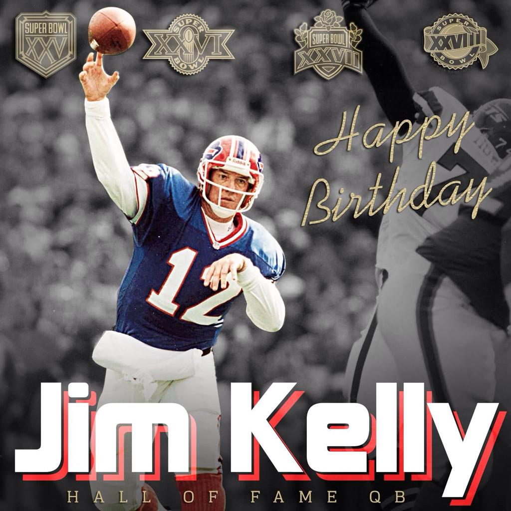 Happy Birthday Jim Kelly.   