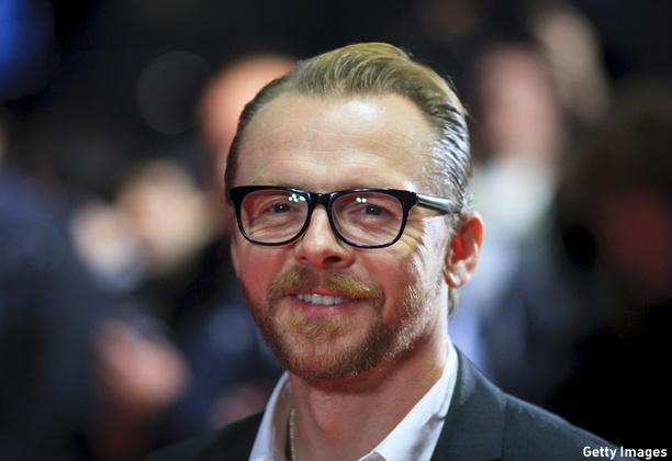 Happy birthday to our funny lil\ Valentine Simon Pegg -- he turns 45 today. Who\s your dream Valentine?? 
