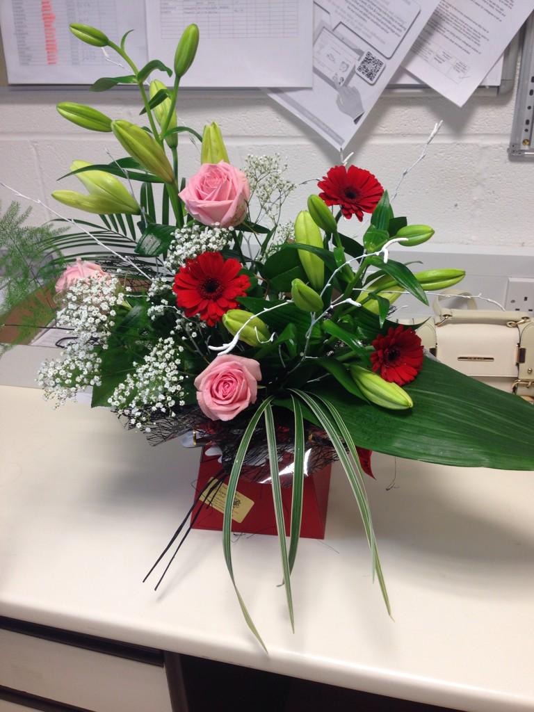 Having these delivered to me in work certainly made me smile! Thank you hubby! Love you 💕❤️💕<a href="/L_ADavies/">Lee Davies</a> xxxxx