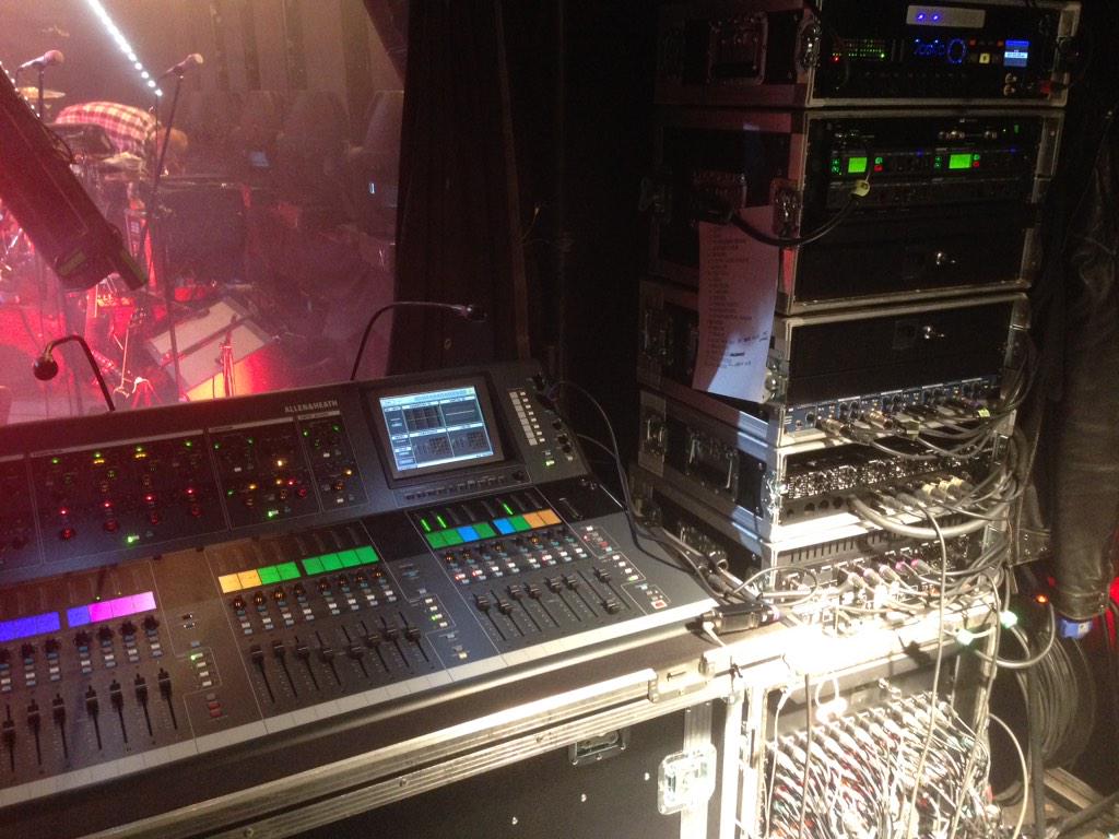 FOH, Mon and broadcast T122 along with iDR48+32+16 by <a href="/allen_heath/">ALLEN&HEATH</a> , recording with <a href="/JoeCoLimited/">JoeCo Limited</a> #dantespokenhere
