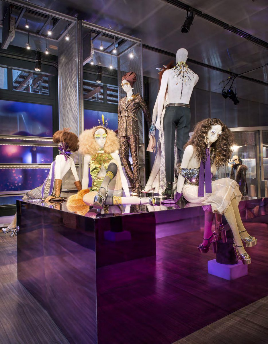 #PRADA, #pradaiconoclasts #wilkinson #timmartindesign Purple sheen covers the Prada SoHo for WilkinsonMartin event