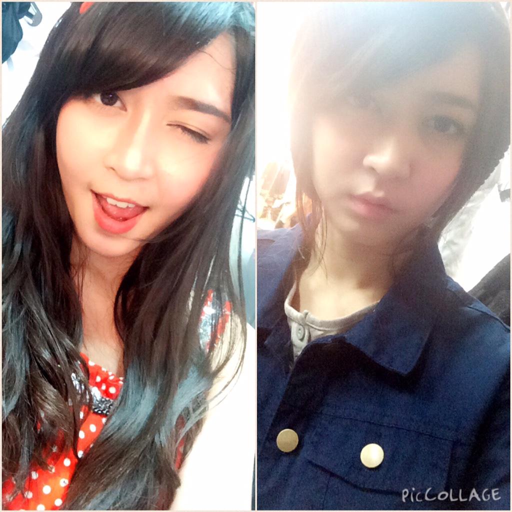 Ra (@expakositjkt48) on Twitter photo *nosebleed "<a href="/veJKT48/">Jessica Veranda</a>: Kalau kaya gini udah keliatan bedanya ? Atau masih terlihat sama 😂 " *nosebleed "<a href="/veJKT48/">Jessica Veranda</a>: Kalau kaya gini udah keliatan bedanya ? Atau masih terlihat sama 😂 "