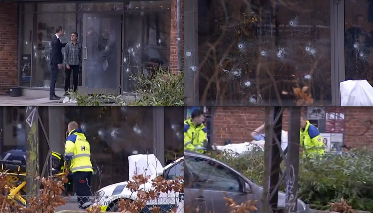 قتيل واحد و3 جرحى من الشرطه في هجوم على مقر ندوه في كوبنهاغن بالدنيمارك  B90T_gNIcAAQWJ0