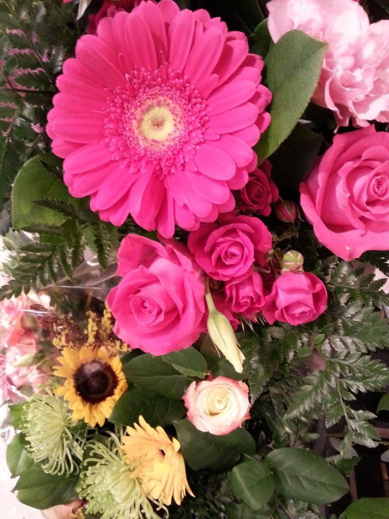 Psst...get your flowers early in the morning and you'll have the whole day for more kisses. <a href="/in_bloomFlowers/">in bloom</a> today.