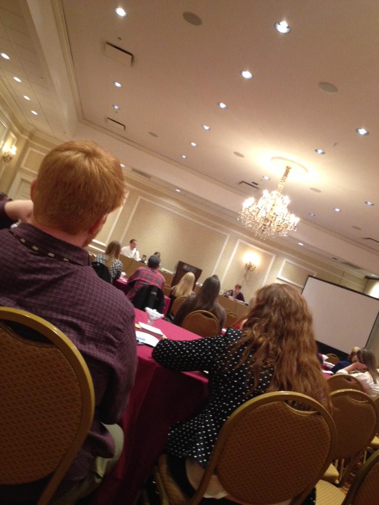 Moderating at #AFBFYFR networking training panel.  Good questions, good answers.
