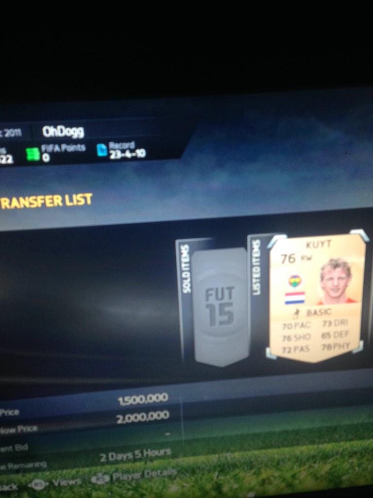 eZdog1's tweet photo. @realgofifacoins THATS MY CARD BEEN UP FOR 19 HOURS! http://t.co/vbCARtY1MK