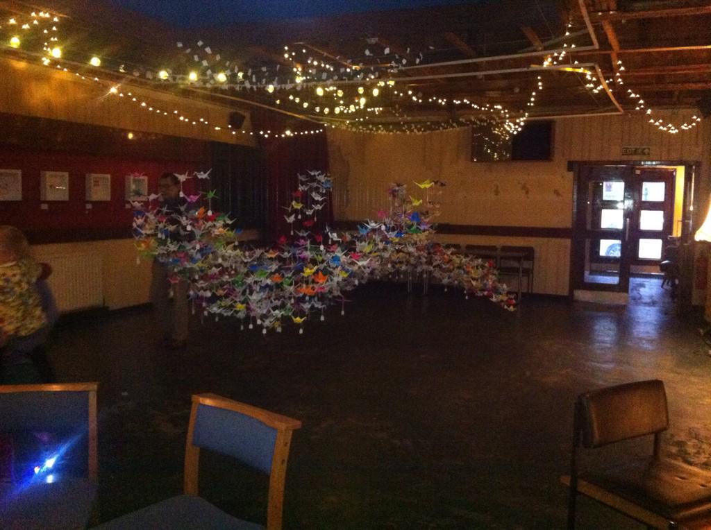 Scratch_Attic's tweet photo. Room 2 @EarlHaigHall looks beautiful! @labouroflove13 is lovely, come & see then join us from 7pm for #ScratchTH http://t.co/e9r4iFYTI0