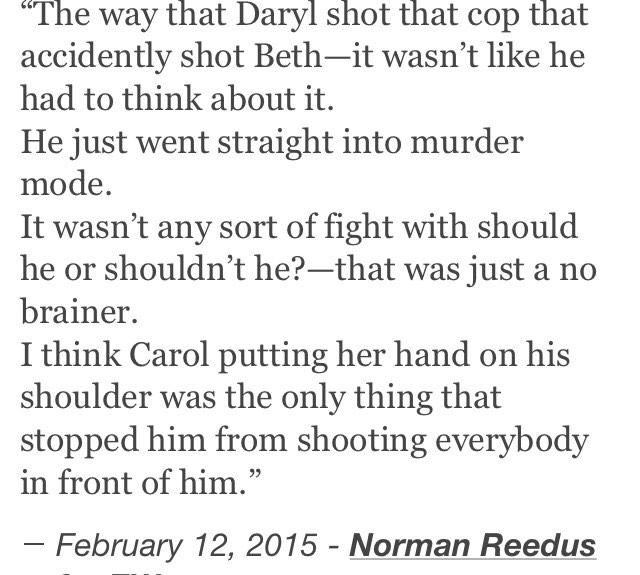 ThatPopWitch's tweet photo. This makes me very happy 😊 #DarylAndCarol are always there for each other. #TheWalkingDead #TWDFamily http://t.co/1vTv0ogF1o