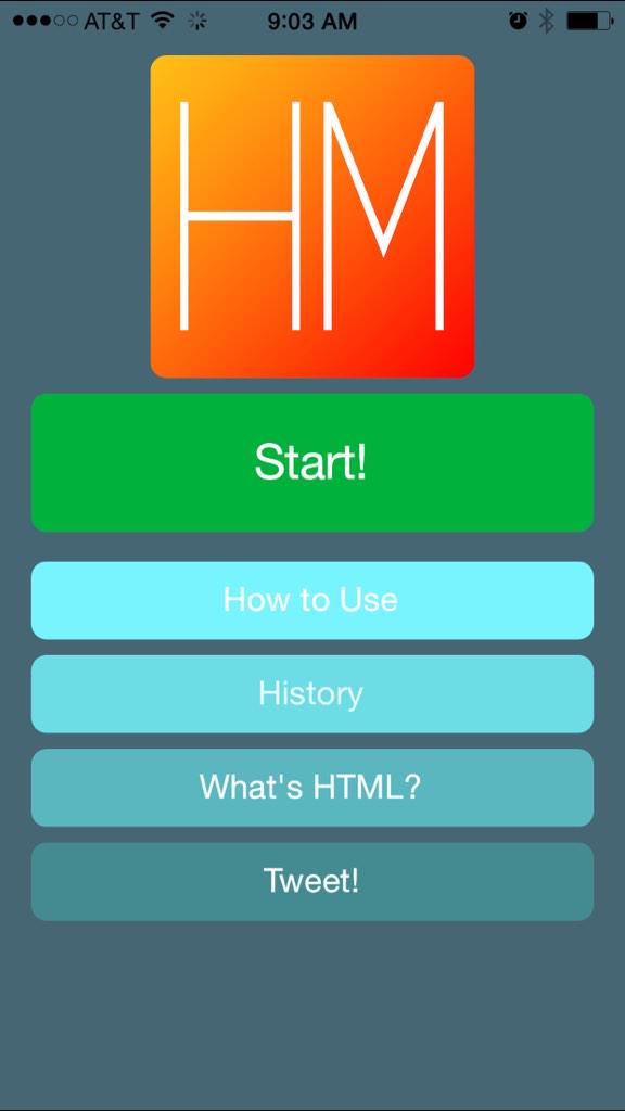HTMLMakr's tweet image. Hacks of @DeveloperWeek with the student made coding app @HTMLMakr, live on the IOS App Store.
