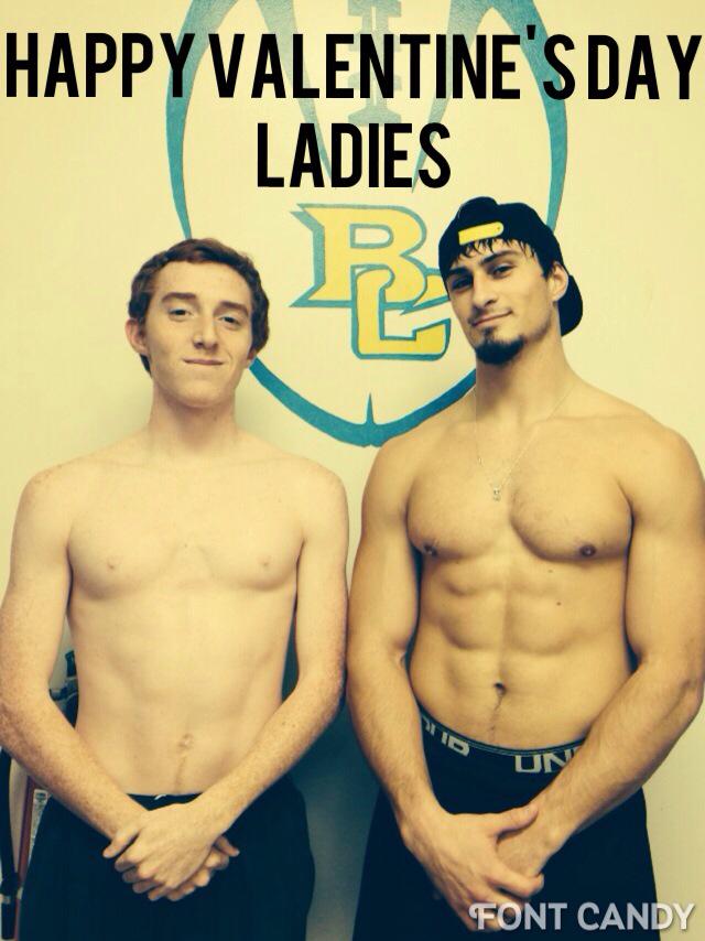 Casey_McEvoy's tweet photo. Happy Valentine's Day to ladies everywhere from your favorite members of the BCU Track team! ;) http://t.co/unAQrXx8Qg