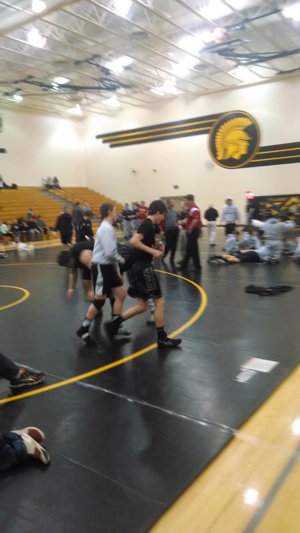 ROTigerWrestlin's tweet photo. Almost time for Tanner Mertz to earn what is his #Districts #CommitGrindDOMINATE http://t.co/9rEtseyD73