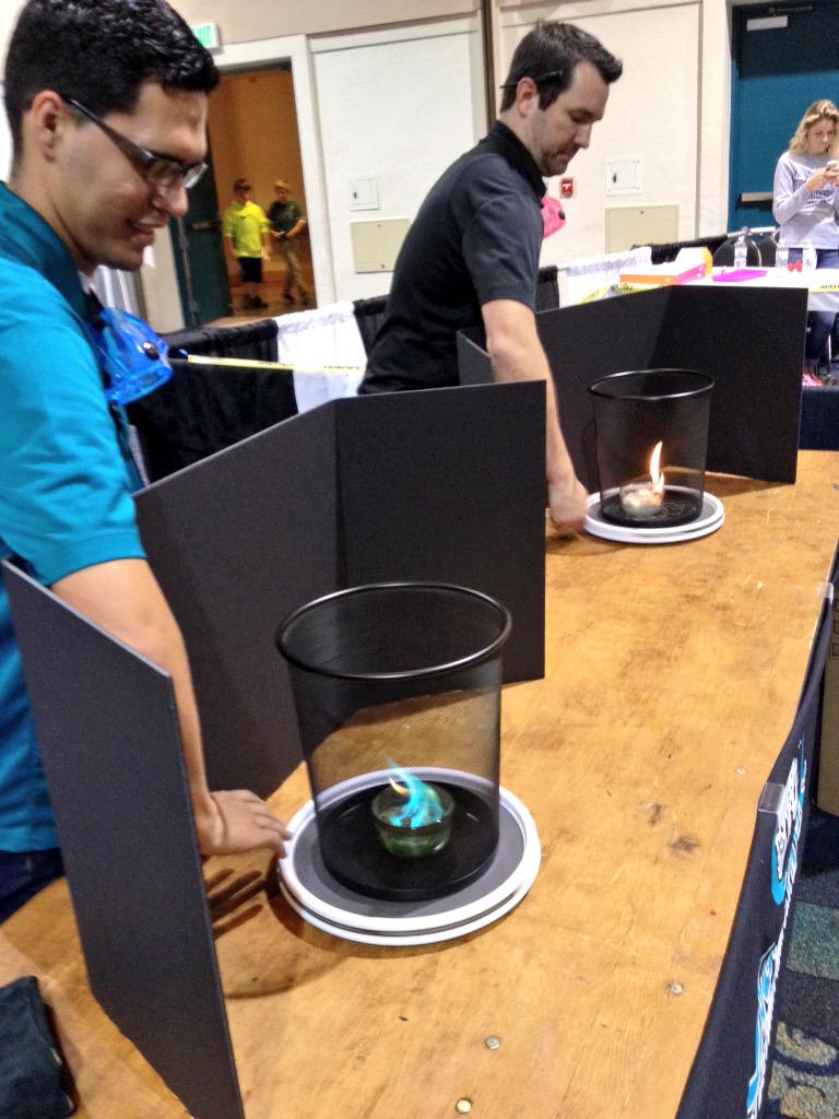 LeeSchoolsEE's tweet photo. Light Show compliments of East Lee County High School. See more at STEMtastic Day of Discovery. #LeeSTEM http://t.co/LvdTCj0Cs9