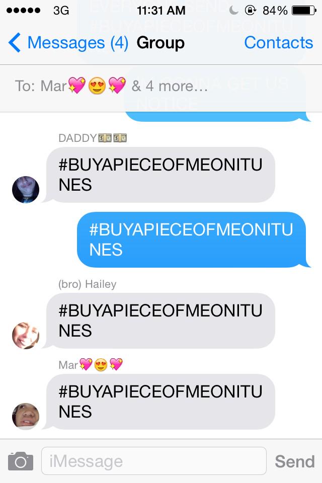 montanaaarose's tweet photo. @JacobWhitesides WHOLE SQUAD GOT THAT PROMO @ghettomatthew @cuddlebunnycam @OFCOURSEAARON πππ #APIECEMEOFONITUNES http://t.co/70SUKalXOB