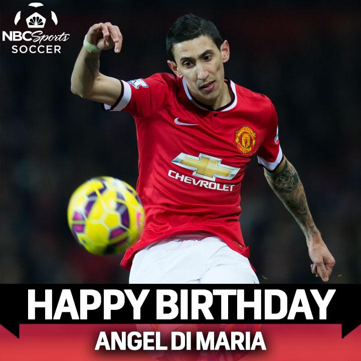   Happy Birthday Angel Di Maria! 