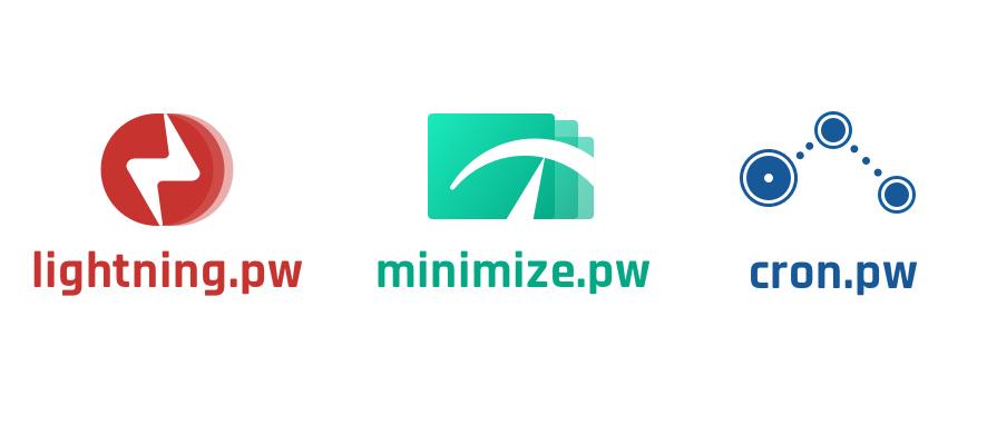 reiner's tweet image. Something I've created today. New logos for our #processwire services.