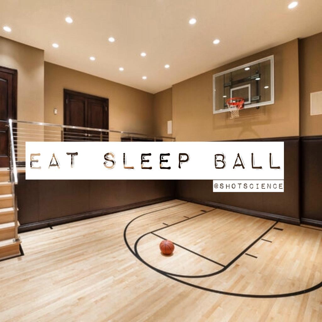 GlosSaxons's tweet photo. Who needs a living room anyway! #EatSleepBall #basketball #ShotScience http://t.co/KCDh1VTq7m
