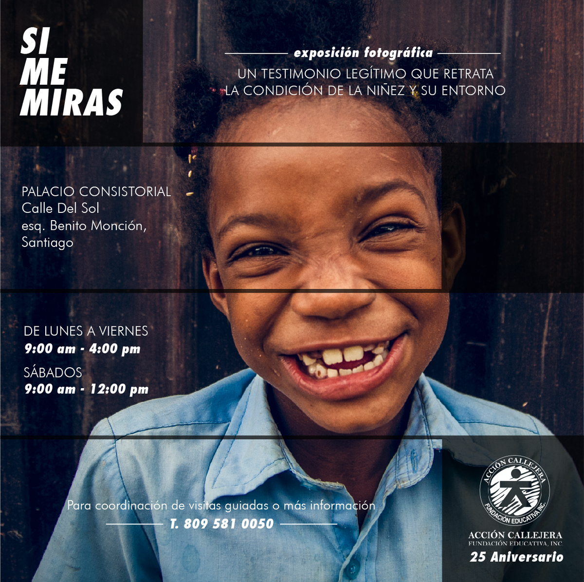 accioncallejera's tweet photo. Gracias a tod@s l@s que visitaron nuestra Exposición #Simemiras. Seguimos para Sto Dgo con la niñez a cuesta.Gracias. http://t.co/bYKB0vBT4w