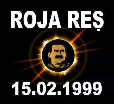 YdgDerik's tweet photo. Rojâ reş 
BîJî Serok APO. http://t.co/n9yBnyJQSi
