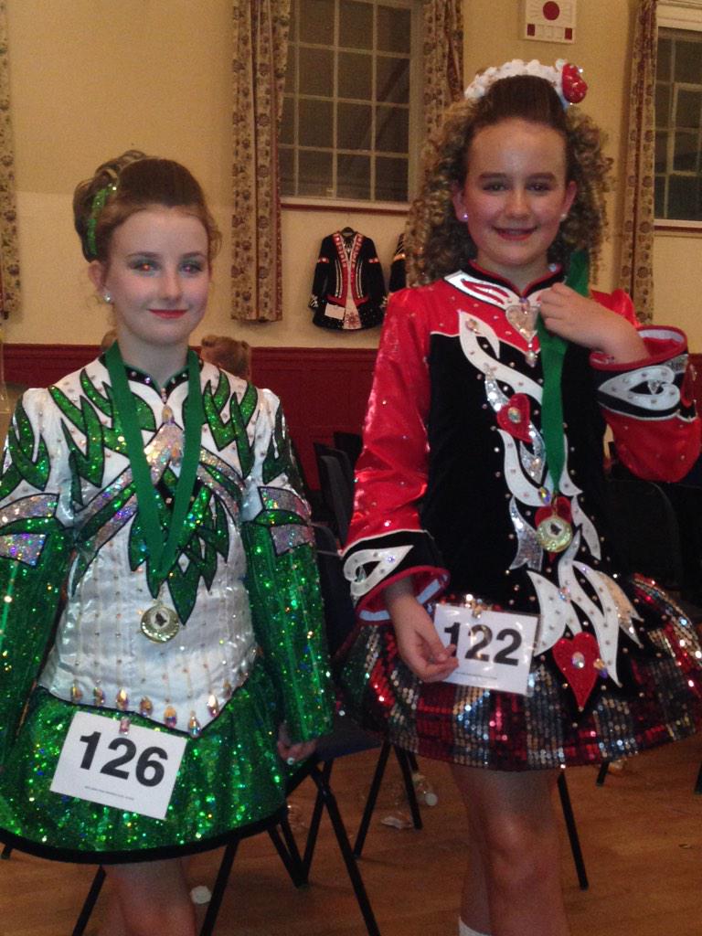 MuirDancers's tweet photo. Well done Caragh &amp; Natalie 🍀 http://t.co/a8BnighJbZ