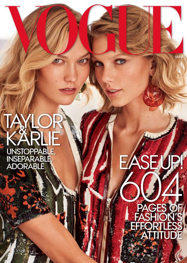 BeStyleFashion1's tweet image. Taylor and Karlie's Vogue cover is here! Head over to Vogue now to read more about their friendship ♥