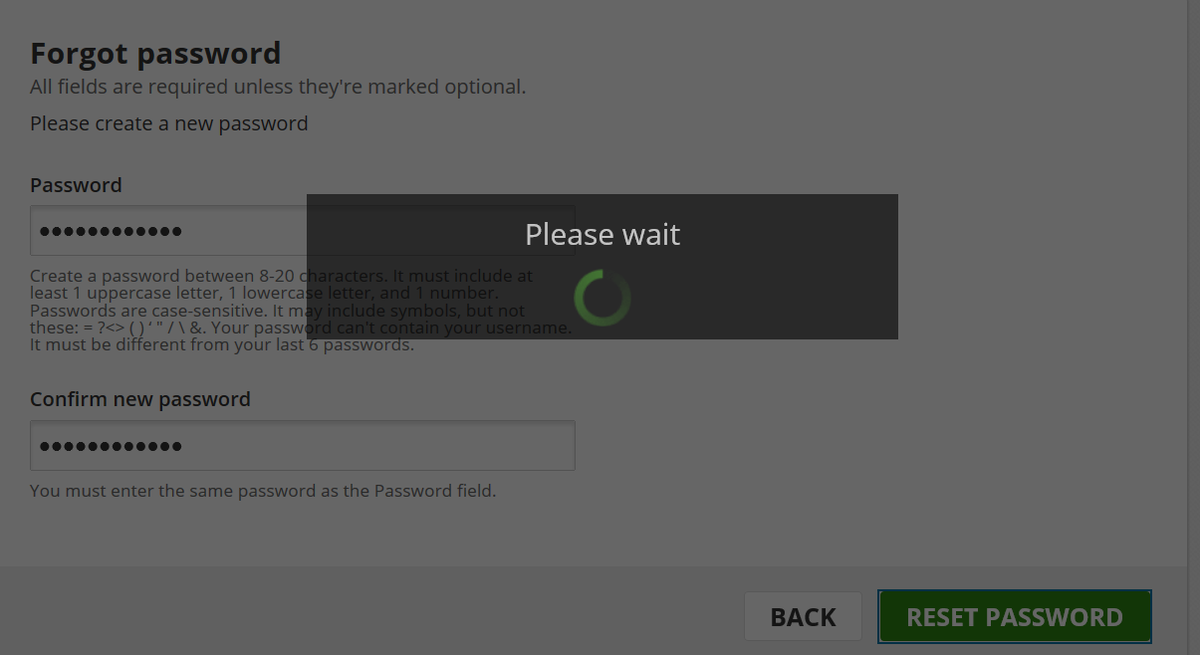 BizInternetDoc's tweet image. Perfect message when trying to sign up on Healthcare.gov. Had to reset password 7x, says call #GiveMeABreak