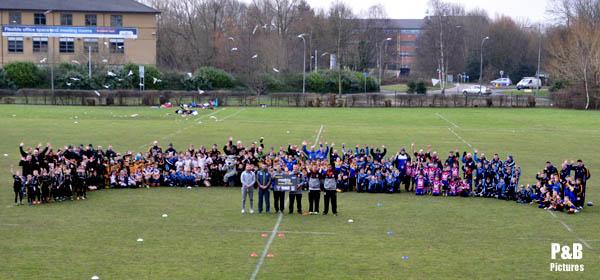 Great to be involved in @wolvesrl and @WWCLSFoundation #WCS junior tournament today #communityrugbyleague