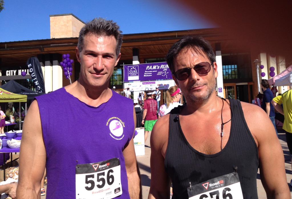 rickyp66's tweet photo. Kicking cancer's ass! Westlake Village 5K #pamsrun http://t.co/B4fRGtBkQo