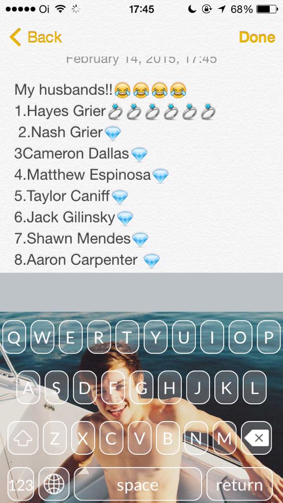 helobarbosaa__'s tweet photo. @instakey_app OMG !!!!!!!!!! @HayesGrier !!!!THE @instakey_app IS THE BEST http://t.co/Fi4e4j1ydq