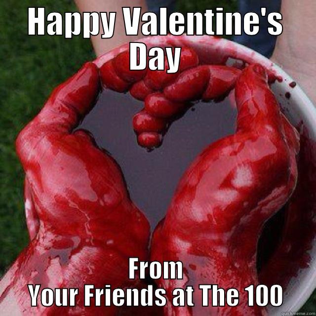 JRothenbergTV's tweet photo. Hey #The100 Fans, will you be our Valentine? http://t.co/040Ke2R9wZ