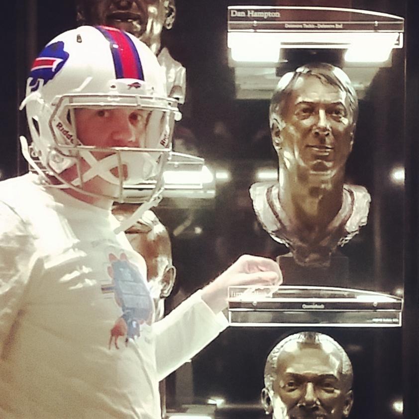 I wanted to say Happy Birthday to Jim Kelly in person.    