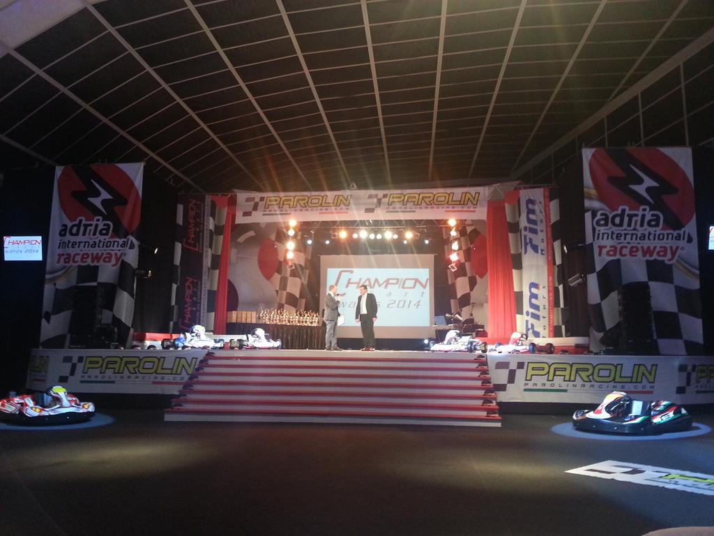 TKARTweb's tweet photo. Right now in @adriaraceway for the @ParolinRacing Award with Riccardo Ceccarelli @formulamedicine Very nice show! http://t.co/IA5ghiyup7