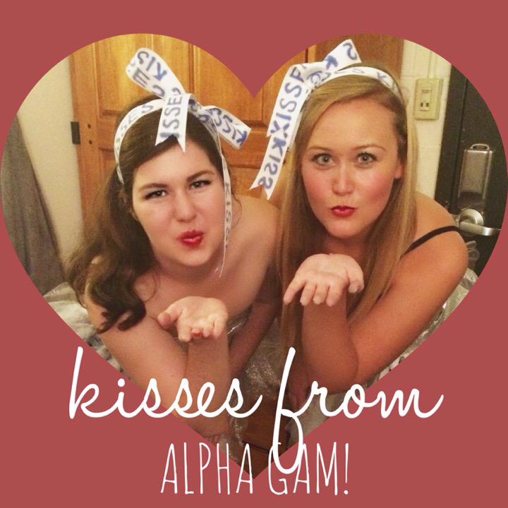 NovaAlphaGam's tweet photo. Happy Valentine's Day from AGD! #vualphagam #kissesfromagd http://t.co/zC9rTSubfK