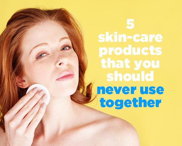 WomensHealthMag's tweet photo. Yikes—these pairings lead to some seriously sad skin: http://t.co/Uj7fbn0ObT http://t.co/V73CZgObPX