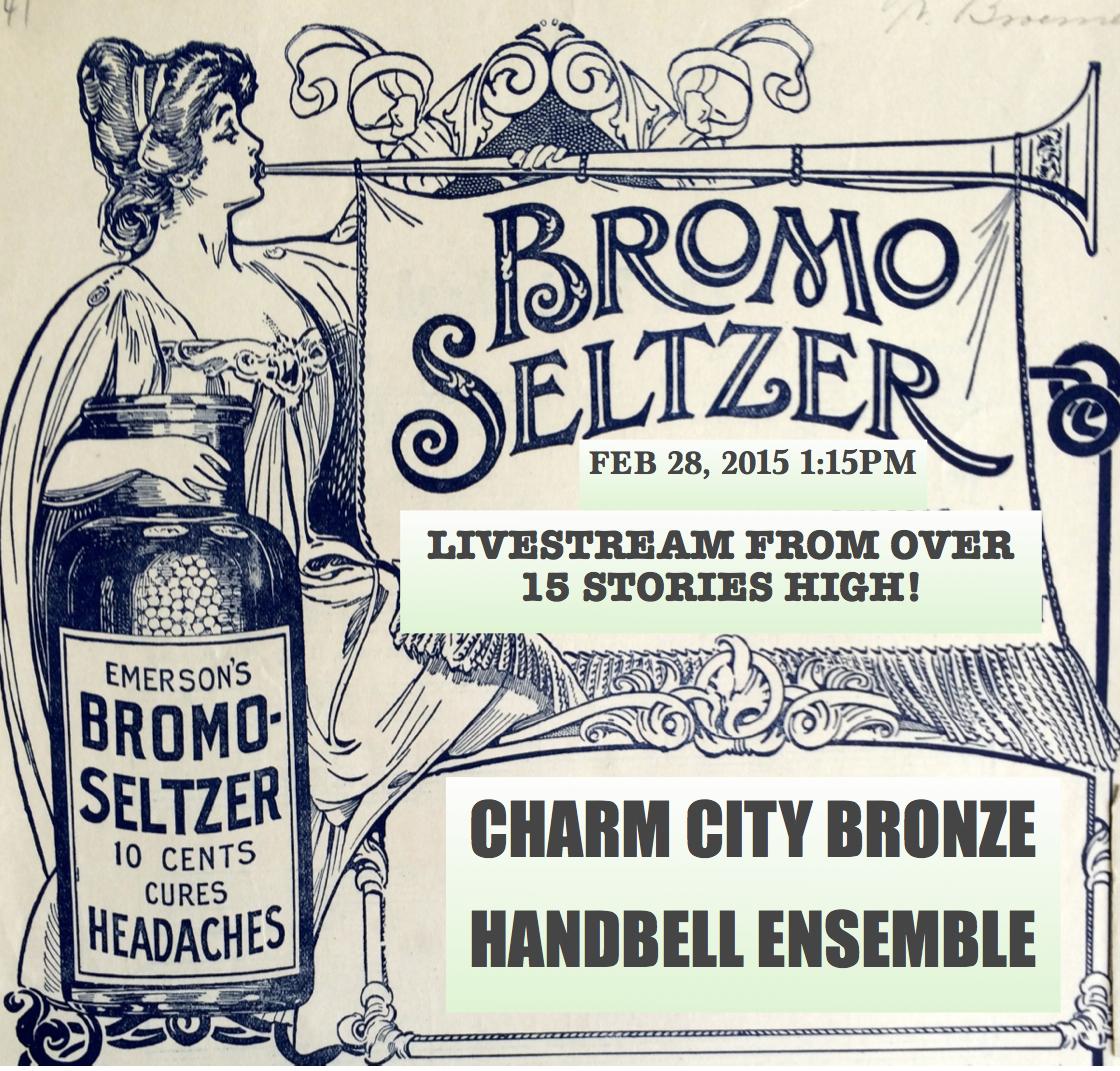 CharmCityBronze's tweet image. ONLY 2 WEEKS AWAY... Tune in LIVE Saturday Feb 28 at 1:15pm #handbells new.livestream.com/charmcitybronze