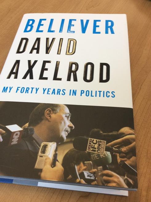 I really recommend <a href="/davidaxelrod/">David Axelrod</a> new book BELIEVER