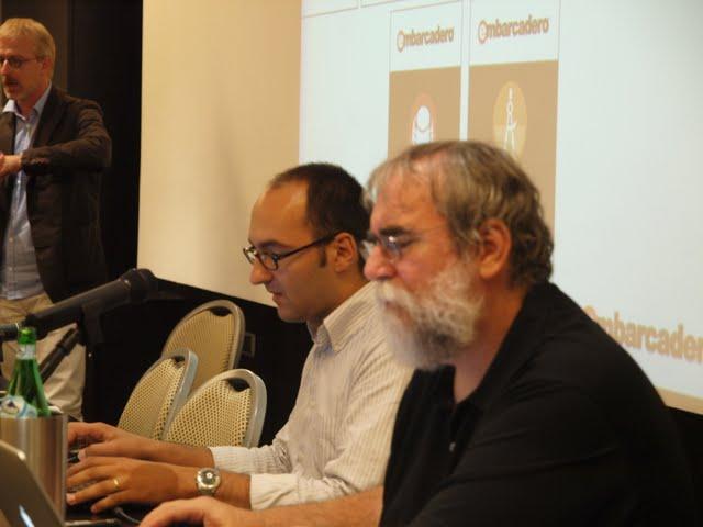 danieleteti's tweet image. Me, @davidi99 and @marcocantu some years ago in Rome at a RADStudio launch event

#DelphiWeek