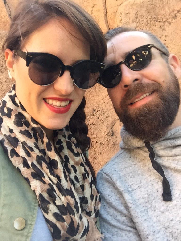 CurlyTara's tweet photo. Having a fab Valentine's Day with my handsome fella!! ❤️ him!!! #beardedlover 💋😘 http://t.co/PByMqIRXyw